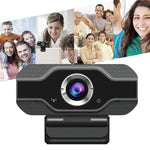 เว็บแคม HD 1080P พร้อมไมโครโฟนในตัว กล้องเว็บอัจฉริยะ USB สำหรับสตรีมมิ่งและถ่ายทอดสดบนคอมพิวเตอร์และแอนดรอยด์ทีวี