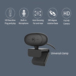 เว็บแคม Full HD 1080P พร้อมไมโครโฟนในตัว กล้องเว็บอัจฉริยะ USB สำหรับสตรีมมิ่งและถ่ายทอดสด พร้อมไมโครโฟนตัดเสียงรบกวน