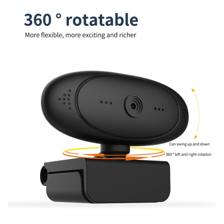 เว็บแคม Full HD 1080P พร้อมไมโครโฟนในตัว กล้องเว็บอัจฉริยะ USB สำหรับสตรีมมิ่งและถ่ายทอดสด พร้อมไมโครโฟนตัดเสียงรบกวน