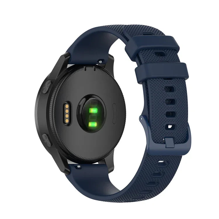 สายรัดซิลิโคน 20mm สำหรับ Huami Amazfit GTS / Samsung Galaxy Watch Active 2 / Gear Sport