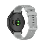 สายรัดซิลิโคน 20mm สำหรับ Huami Amazfit GTS / Samsung Galaxy Watch Active 2 / Gear Sport