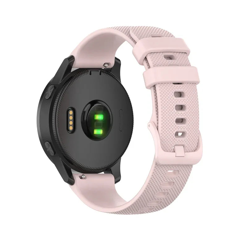 สายรัดซิลิโคน 20mm สำหรับ Huami Amazfit GTS / Samsung Galaxy Watch Active 2 / Gear Sport