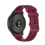 สายรัดซิลิโคน 20mm สำหรับ Huami Amazfit GTS / Samsung Galaxy Watch Active 2 / Gear Sport
