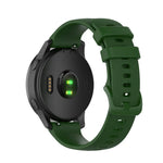 สายรัดซิลิโคน 20mm สำหรับ Huami Amazfit GTS / Samsung Galaxy Watch Active 2 / Gear Sport