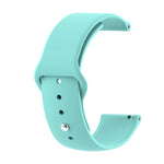 22mm For Huawei Watch GT2e GT2 46mm Monochrome Silicone Reverse Buckle Strap