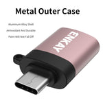 อะแดปเตอร์แปลงข้อมูล ENKAY ENK-AT101 อะลูมิเนียมอัลลอย USB-C / Type-C เป็น USB 3.0 OTG, ENK-AT101