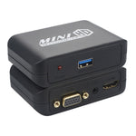 อะแดปเตอร์ USB3.0 เป็น HDMI+VGA