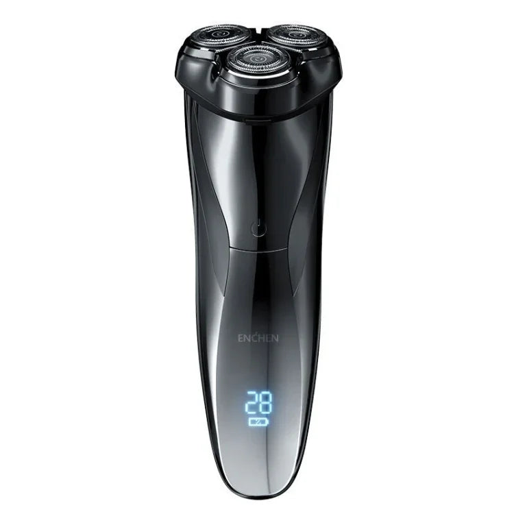 เครื่องโกนหนวดไฟฟ้าสำหรับดูแลผิวหน้าผู้ชาย Xiaomi Youpin Yingqu Blackstone3 แบบพกพา พร้อมหัวมีด 3 หัว