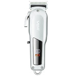 VGR V-278 เครื่องตัดผมไฟฟ้าโลหะ 10W USB พร้อมจอแสดงผลดิจิทัล LED, V-278 (ทอง), V-278 (เงิน)
