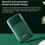 VGR V-390 เครื่องโกนหนวดไฟฟ้าพกพาแบบเลื่อนกลับ 5W USB, V-390 (ดำ), V-390 (เขียว)