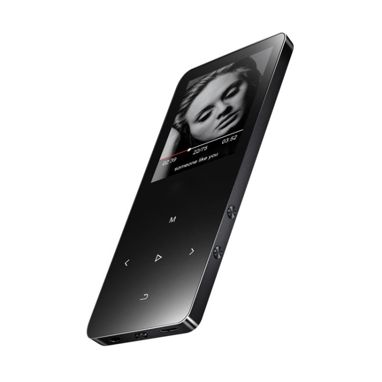 เครื่องเล่นเพลง MP3 MP4 Hifi Bluetooth หน้าจอสัมผัส 1.8 นิ้ว, 8GB, X2, 16GB, สีดำ, เงิน, โรสโกลด์