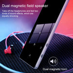 เครื่องเล่นเพลง MP3 MP4 Hifi Bluetooth หน้าจอสัมผัส 1.8 นิ้ว, 8GB, X2, 16GB, สีดำ, เงิน, โรสโกลด์