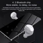 เครื่องเล่นเพลง MP3 MP4 Hifi Bluetooth หน้าจอสัมผัส 1.8 นิ้ว, 8GB, X2, 16GB, สีดำ, เงิน, โรสโกลด์