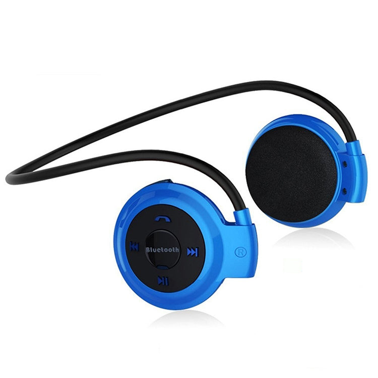 เครื่องเล่น MP3 NVAHVA พร้อมหูฟังบลูทูธ หูฟังกีฬาไร้สาย MP3 พร้อมวิทยุ FM หูฟังสเตอริโอ รองรับการ์ด TF สูงสุด 32GB, mini-503 สีน้ำเงิน, mini-503 สีทอง, mini-503 สีดำ, mini-503 สีแดง