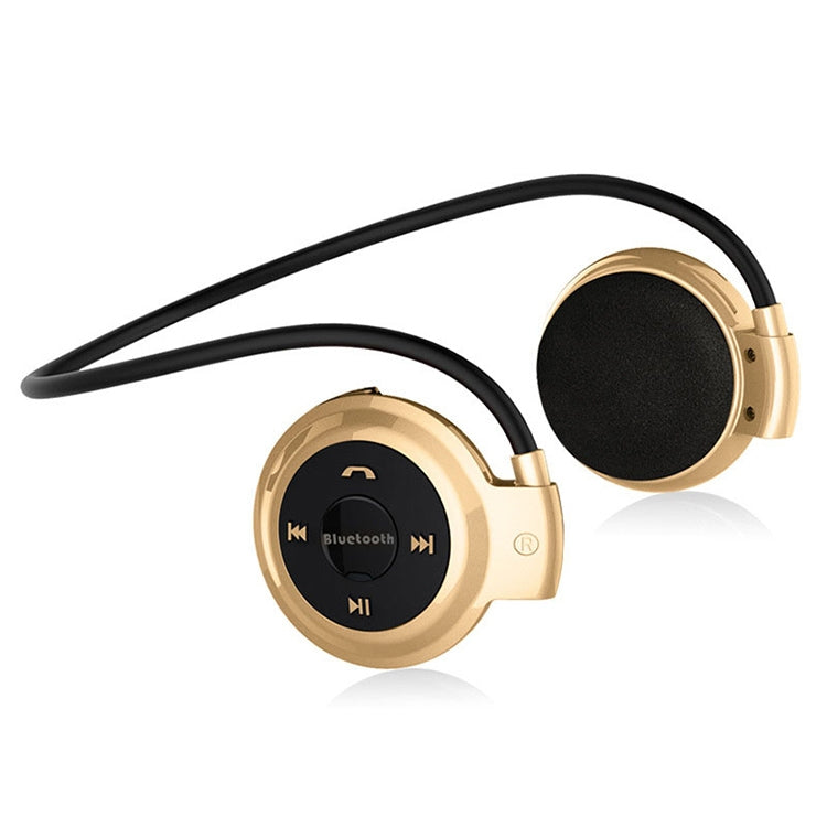 เครื่องเล่น MP3 NVAHVA พร้อมหูฟังบลูทูธ หูฟังกีฬาไร้สาย MP3 พร้อมวิทยุ FM หูฟังสเตอริโอ รองรับการ์ด TF สูงสุด 32GB, mini-503 สีน้ำเงิน, mini-503 สีทอง, mini-503 สีดำ, mini-503 สีแดง