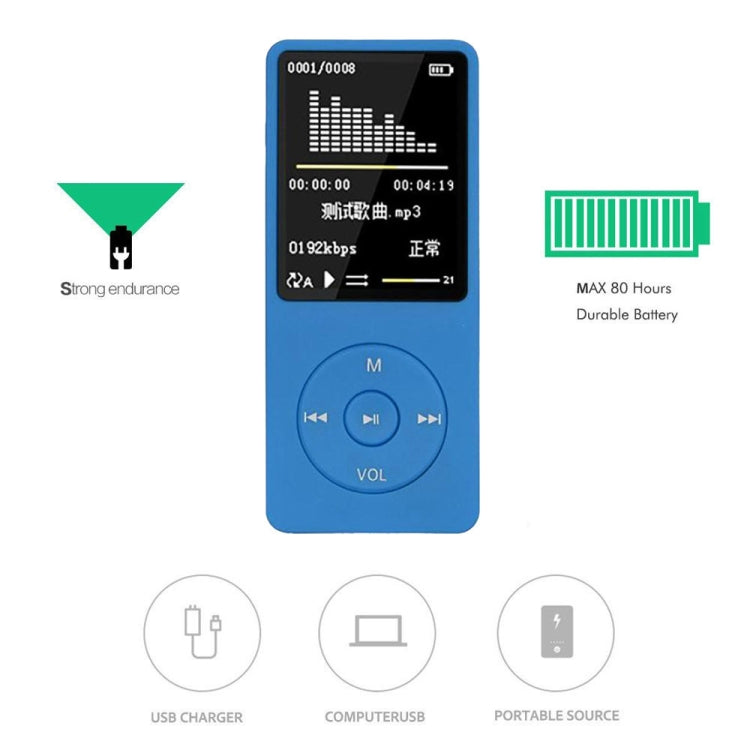 เครื่องเล่น MP3 MP4 วิทยุ FM จอ LCD แบบพกพาแฟชั่น เกมวิดีโอ มินิวอล์กแมน, 4GB, 8GB