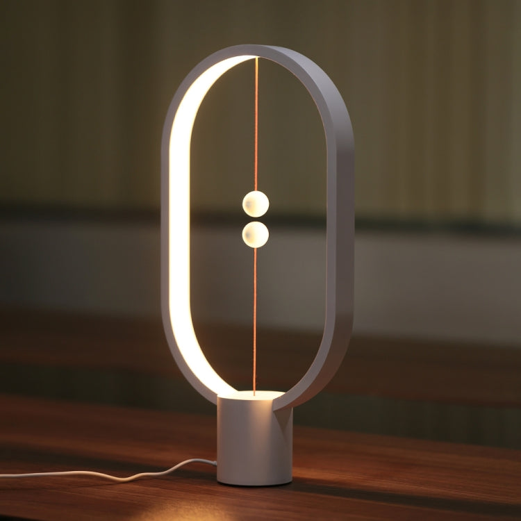 โคมไฟสมดุล Heng Allocacoc LED ไฟกลางคืน ชาร์จ USB สำหรับห้องนอน สำนักงาน โคมไฟตั้งโต๊ะ ไฟใหม่ ตกแต่งบ้าน ภายใน