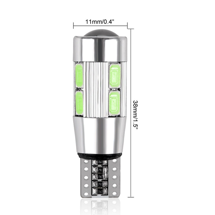 2PCS Car Styling Car Auto LED T10 Canbus 194 W5W 10 SMD 5630 LED Light Bulb LED Light Parking Car Side Light, 2 PCS 194 W5W