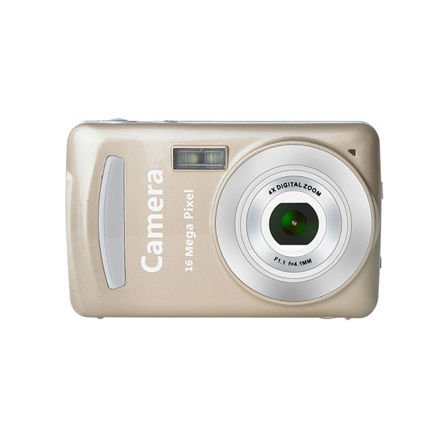 กล้องดิจิตอลขนาดเล็ก 2.4 นิ้ว 16MP 720P สำหรับเด็ก ของเล่นกล้องลายการ์ตูนสุดน่ารัก สำหรับวันเกิดเด็ก
