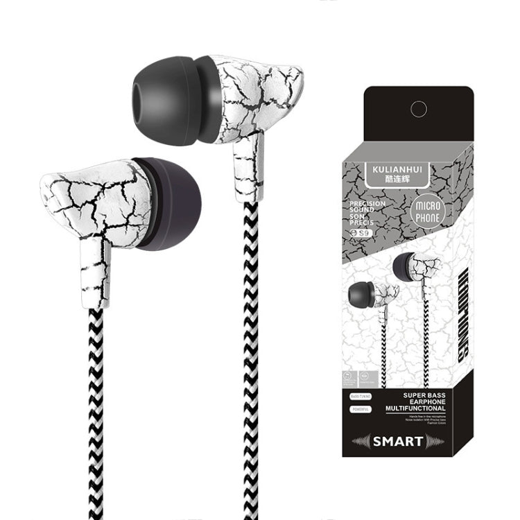 หูฟังมีสายแจ็ค 3.5 มม. เสียงเบสหนักพร้อมไมโครโฟนสำหรับโทรศัพท์มือถือ Samsung Xiaomi MP3 4