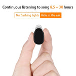 LESIRI X12 หูฟังบลูทูธขนาดเล็กไร้สาย พกพาได้ ชาร์จแม่เหล็ก USB หูฟังสปอร์ตสำหรับ iPhone