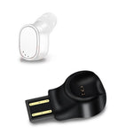 LESIRI X12 หูฟังบลูทูธขนาดเล็กไร้สาย พกพาได้ ชาร์จแม่เหล็ก USB หูฟังสปอร์ตสำหรับ iPhone
