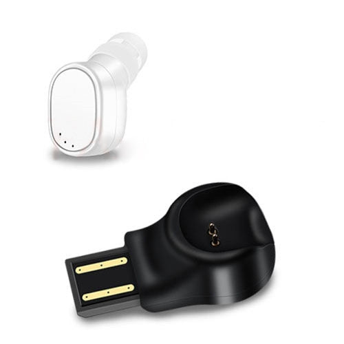 LESIRI X12 หูฟังบลูทูธขนาดเล็กไร้สาย พกพาได้ ชาร์จแม่เหล็ก USB หูฟังสปอร์ตสำหรับ iPhone
