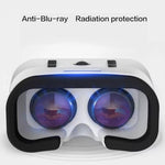 แว่นตา VR Shinecon รุ่นที่ 5 แว่นตา 3D ความจริงเสมือน น้ำหนักเบา พร้อมกล่องพกพา สำหรับโทรศัพท์มือถือขนาด 4.7-6.0 นิ้ว