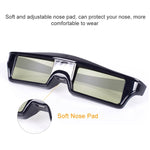 แว่นตา 3D DLP-Link แบบ active สำหรับโปรเจคเตอร์ BenQ Z4/H1/G1/P1 LG, NUTS, Acer, Optoma DLP-LINK