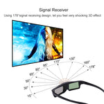 แว่นตา 3D DLP-Link แบบ active สำหรับโปรเจคเตอร์ BenQ Z4/H1/G1/P1 LG, NUTS, Acer, Optoma DLP-LINK