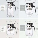 ชุดกาน้ำชากระจกทนความร้อน KAMJOVE รุ่น K-200 400ML, K-201 500ML, K-202 750ML, K-203 600ML, K-204 600ML, K-205 900ML สำหรับสำนักงาน
