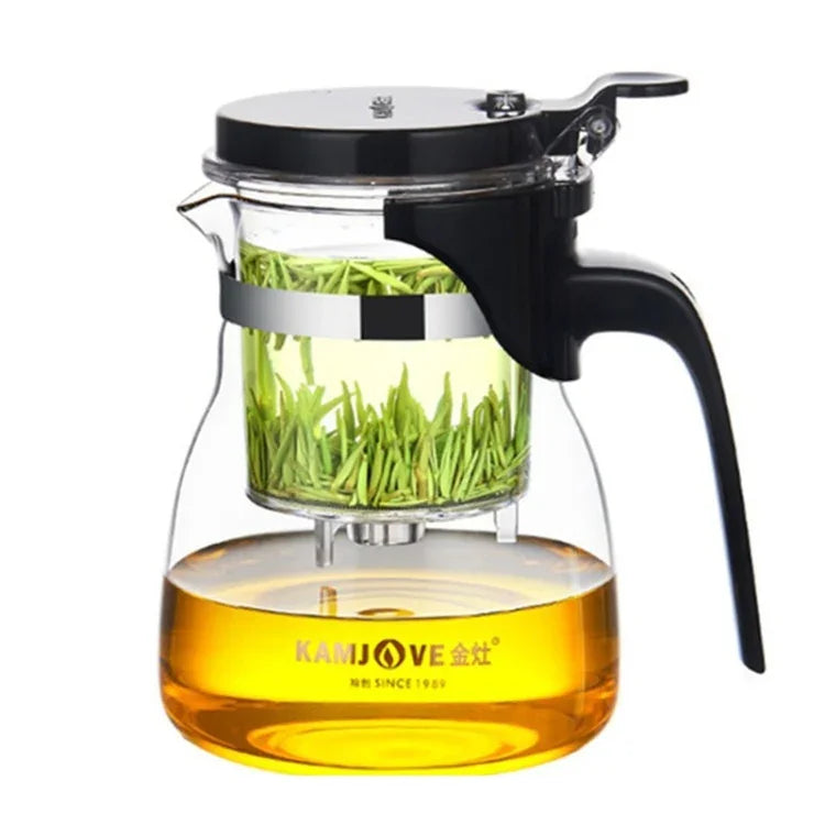 ชุดกาน้ำชากระจกทนความร้อน KAMJOVE รุ่น K-200 400ML, K-201 500ML, K-202 750ML, K-203 600ML, K-204 600ML, K-205 900ML สำหรับสำนักงาน