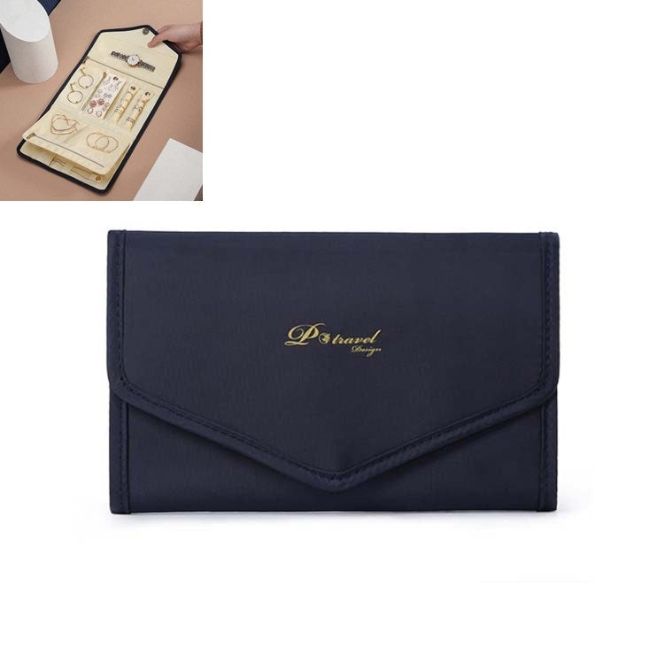 P.travel Multifunctional Portable Earrings Ring Jewelry Storage Bag