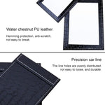 กระจกเครื่องสำอางหนังทรงสี่เหลี่ยมลายจระเข้ แบบตั้งได้ สีดำ L 18x25.5x1.6CM, สีดำ M 15x20.5x1.6CM, สีดำ S 12x17.5x1.6CM, สีน้ำตาล L 18x25.5x1.6CM, สีน้ำตาล M 15x20.5x1.6CM, สีน้ำตาล S 12x17.5x1.6CM, สีแดง L 18x25.5x1.6CM, สีแดง M 15x20.5x1....