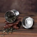Glass Water Tea Bottles with Infuser Bamboo Lid Double Wall Brief Portable Outdoor Bottle, 350ML, 450ML