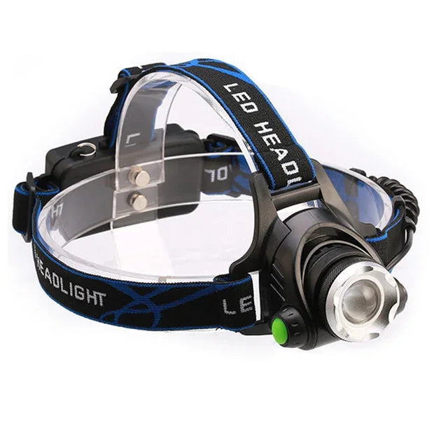 ไฟฉาย LED T6 ซูมได้ แสงแรง สำหรับตกปลาและตั้งแคมป์