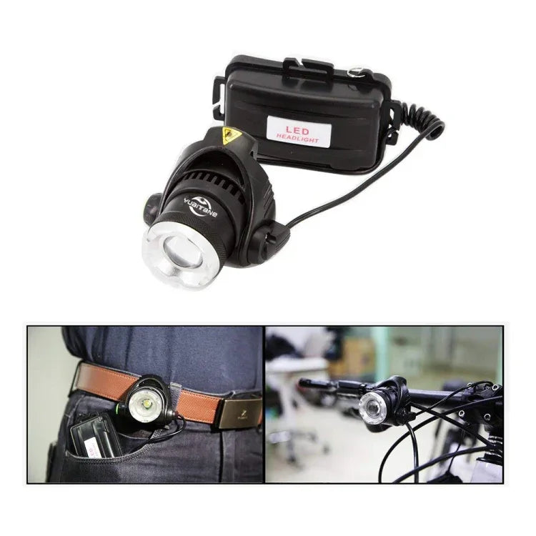 ไฟฉาย LED T6 ซูมได้ แสงแรง สำหรับตกปลาและตั้งแคมป์