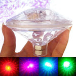 โคมไฟอาบน้ำแฟชั่นโชว์ไฟ LED RGB เปลี่ยนสีได้ กันน้ำ IP67 ใต้น้ำ พร้อม 7 โหมด