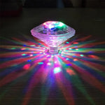 โคมไฟอาบน้ำแฟชั่นโชว์ไฟ LED RGB เปลี่ยนสีได้ กันน้ำ IP67 ใต้น้ำ พร้อม 7 โหมด