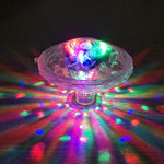 โคมไฟอาบน้ำแฟชั่นโชว์ไฟ LED RGB เปลี่ยนสีได้ กันน้ำ IP67 ใต้น้ำ พร้อม 7 โหมด