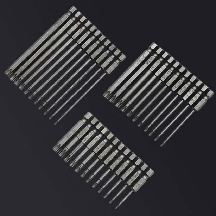 ชุดดอกสว่านกลวงรูปดอกบ๊วยอเนกประสงค์ 12 ชิ้น 50 มม., 11 ชิ้น 75 มม., 11 ชิ้น 100 มม.