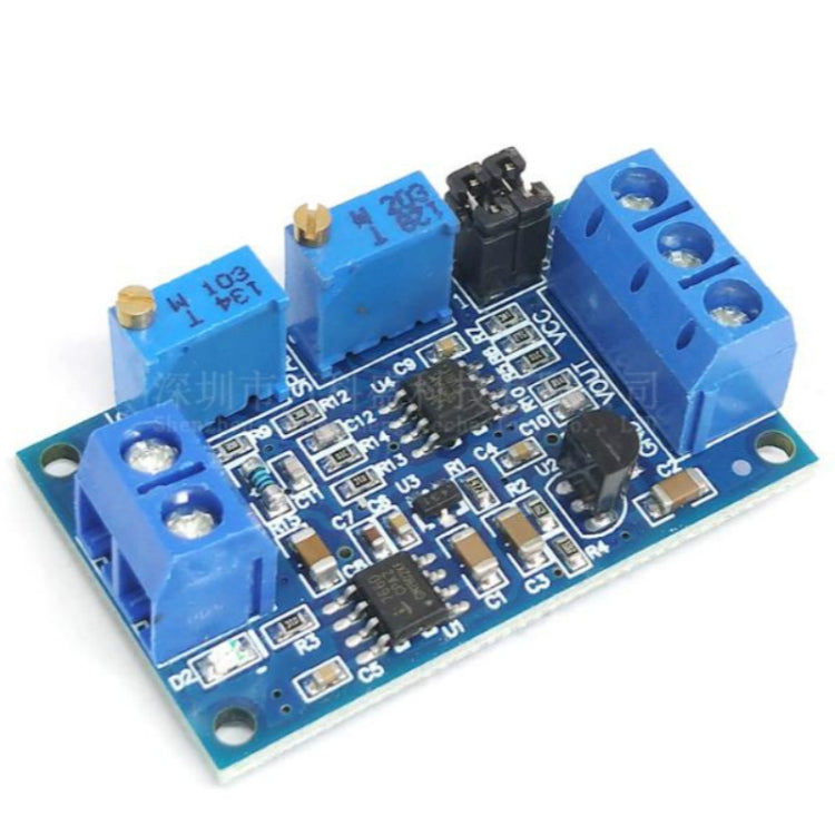 โมดูลแปลงสัญญาณกระแสเป็นแรงดันไฟฟ้า 0 / 4-20mA เป็น 0-3.3V5V10V อะแดปเตอร์ปรับสัญญาณ