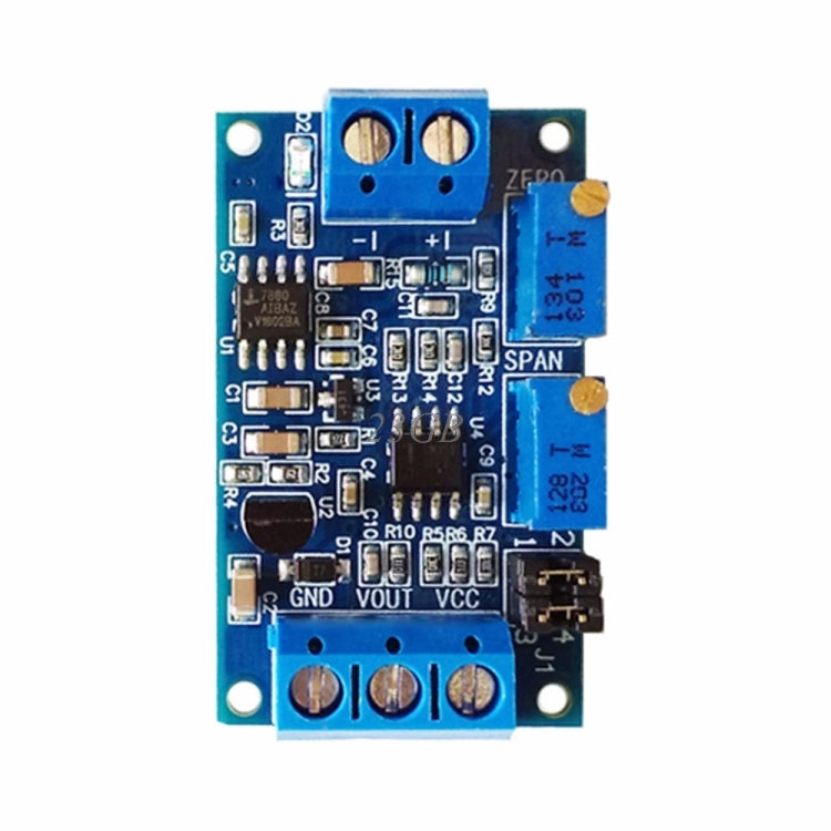 โมดูลแปลงสัญญาณกระแสเป็นแรงดันไฟฟ้า 0 / 4-20mA เป็น 0-3.3V5V10V อะแดปเตอร์ปรับสัญญาณ