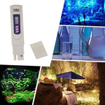 เครื่องวัดคุณภาพน้ำดื่มดิจิทัล TDS Meter สำหรับทดสอบความบริสุทธิ์และแร่ธาตุในน้ำ