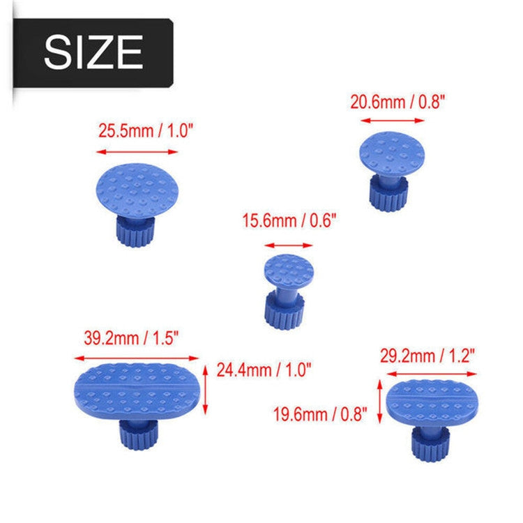 30 PCS Special Suction Cups For Car Dent Repair Puller Sheet Metal Recessed Repair Gasket, 30 PCS