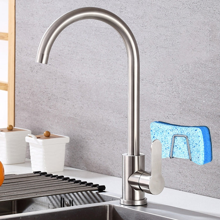 Stainless Steel Sponge Drain Rack Storage Rack Kitchen Bathroom Organizer Rack, 5.4x5.4x3cm