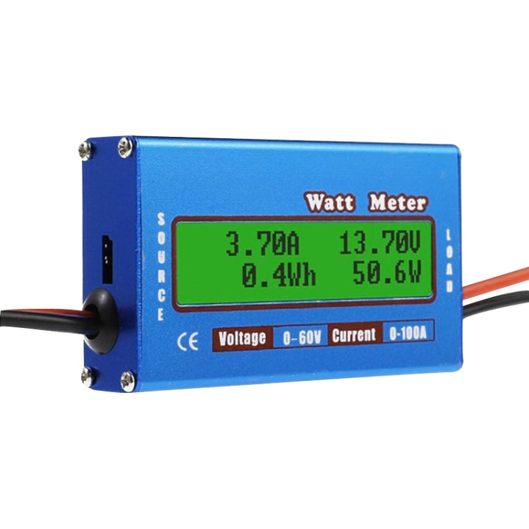 เครื่องวัดกำลังไฟฟ้าความแม่นยำสูงสำหรับเครื่องบิน 0-100A 0-60V กระแสต่อเนื่อง 50A