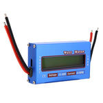 เครื่องวัดกำลังไฟฟ้าความแม่นยำสูงสำหรับเครื่องบิน 0-100A 0-60V กระแสต่อเนื่อง 50A