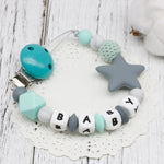 สายคล้องจุกนมซิลิโคน DIY สีสันสดใส