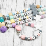สายคล้องจุกนมซิลิโคน DIY สีสันสดใส